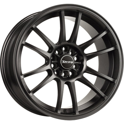 Drag DR38 Flat Black Wheel