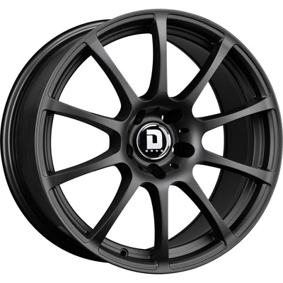 Drag DR49 Flat Black Wheel