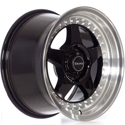 Drag DR57 Black Polished Wheel