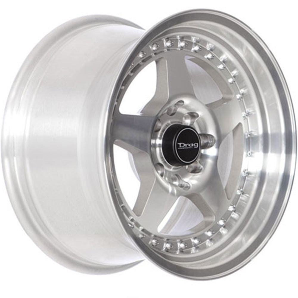 Drag DR57 Silver Polished Wheel