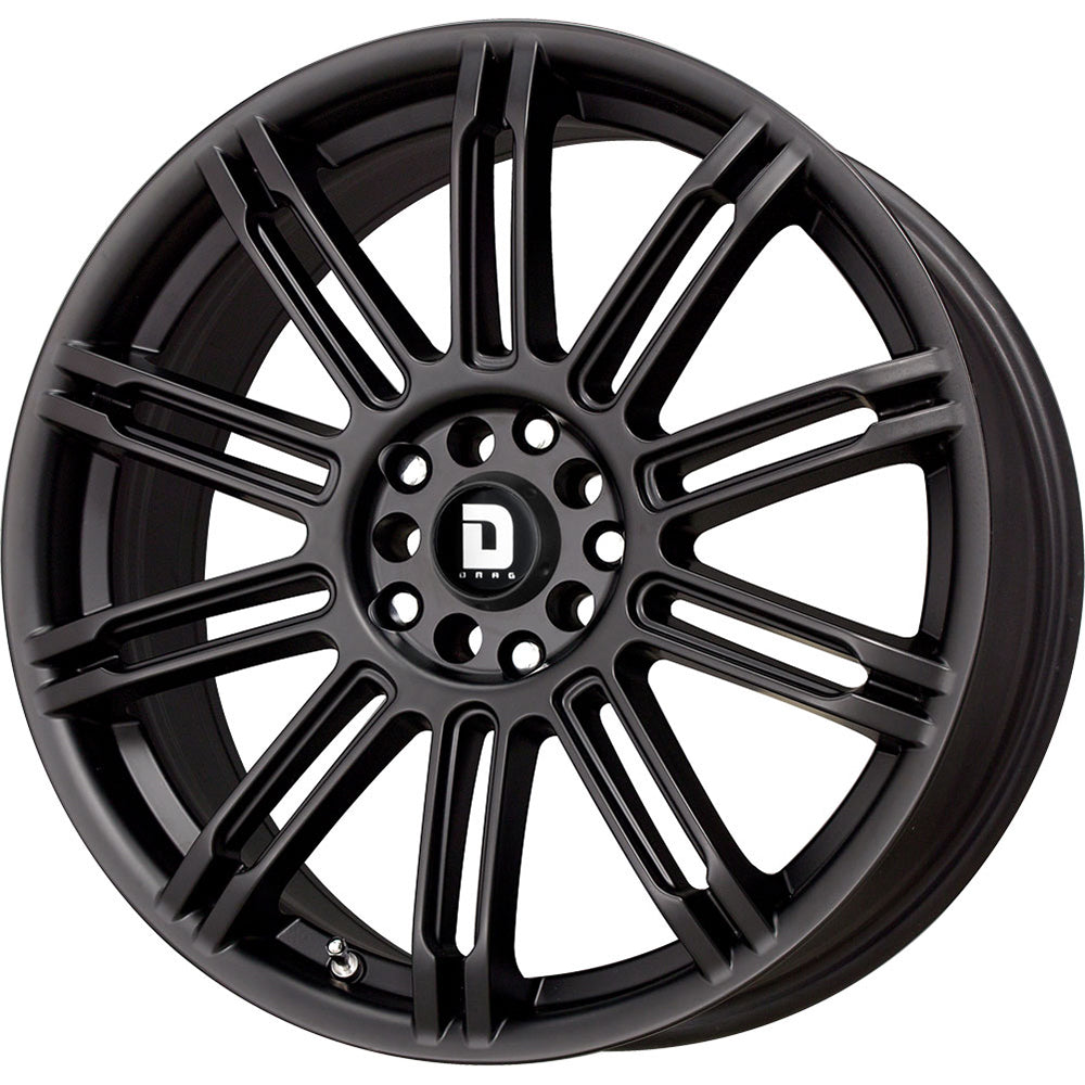 Drag DR62 Flat Black Wheel