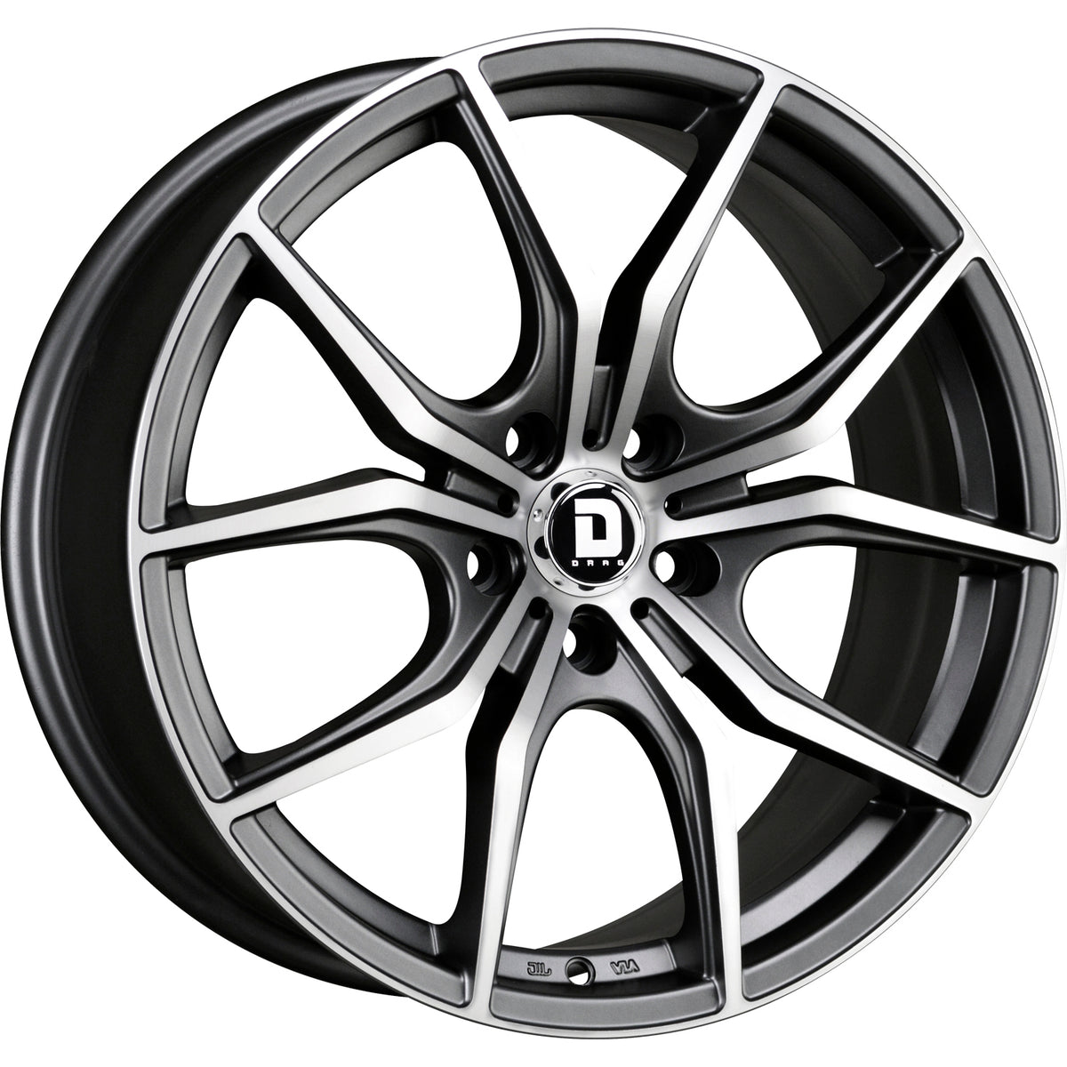 Drag DR67 Gray Machined Wheel