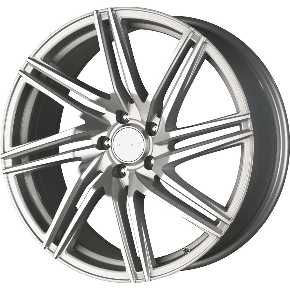 Drag DR70 Silver Machined Wheel