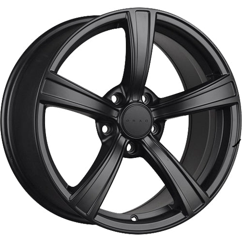 Drag DR72 Flat Black Wheel