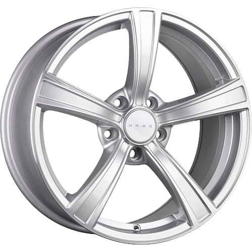 Drag DR72 Silver Machined Wheel