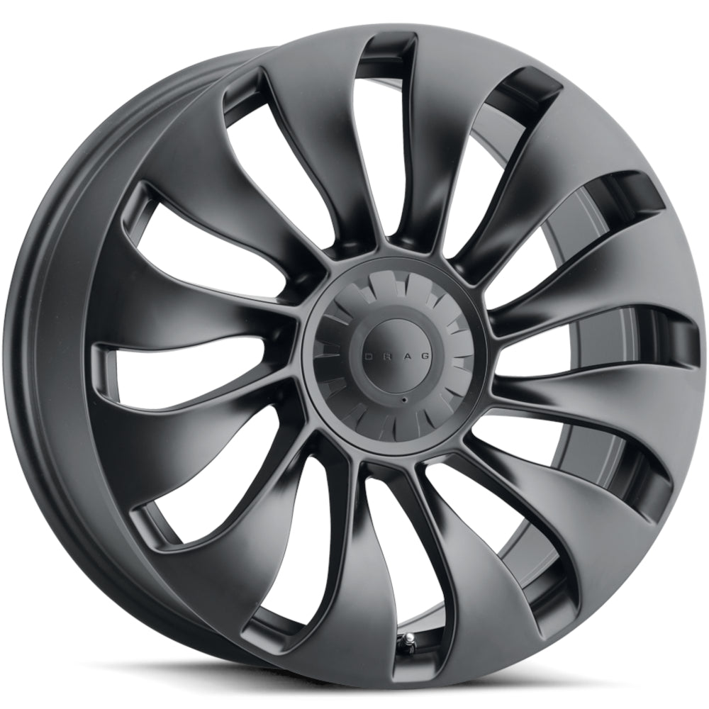 Drag DR83 Flat Black Wheel