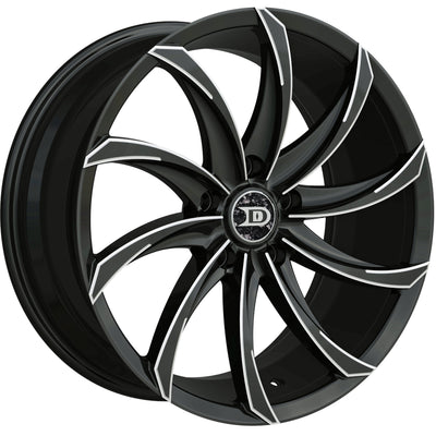 Drastic DS1 Black Milled Wheel