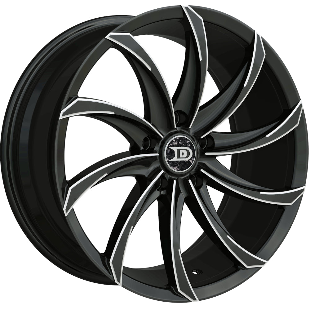 Drastic DS1 Black Milled Wheel