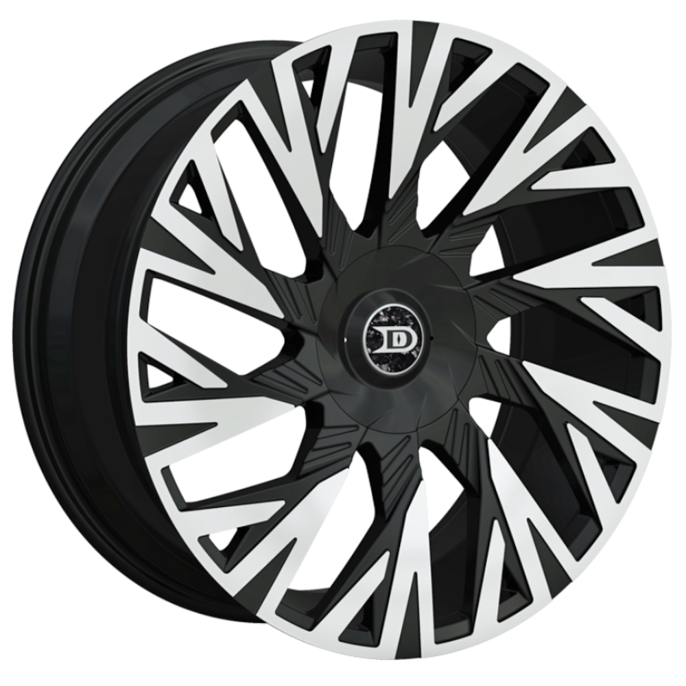 Drastic DS13 Black Machined Wheel