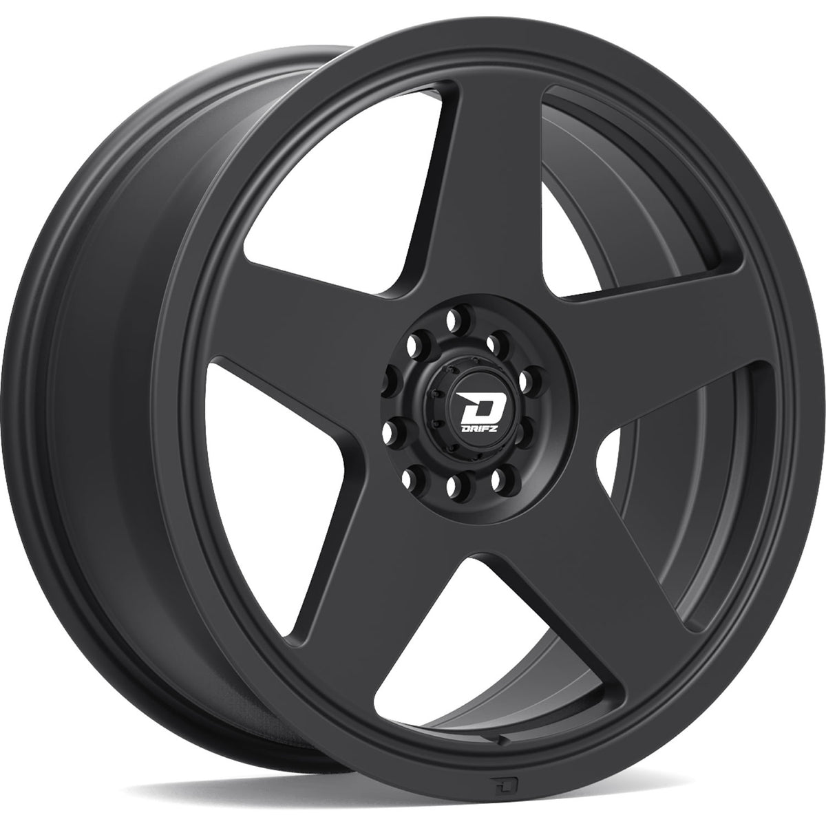 Drifz Track Star Matte Black Wheel