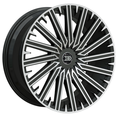 Drastic DS10 Black Machined Wheel