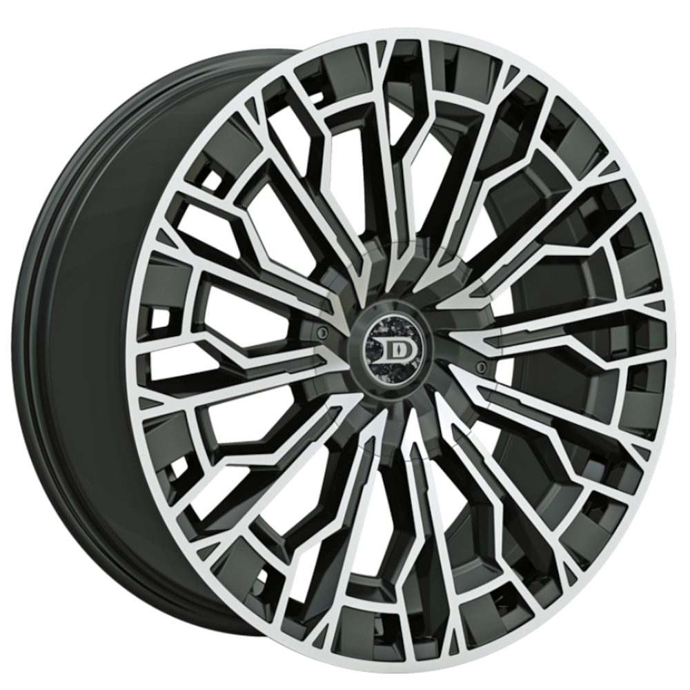 Drastic DS11 Black Machined Wheel