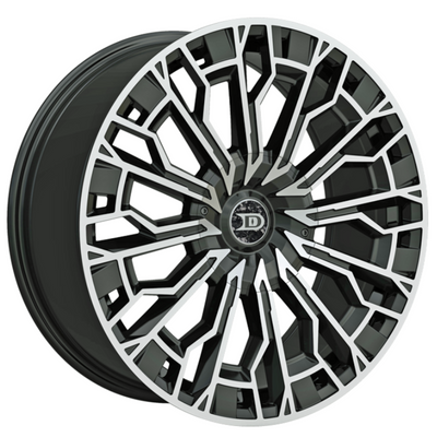 Drastic DS11 Black Machined Wheel