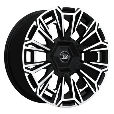 Drastic DS12 Black Machined Wheel
