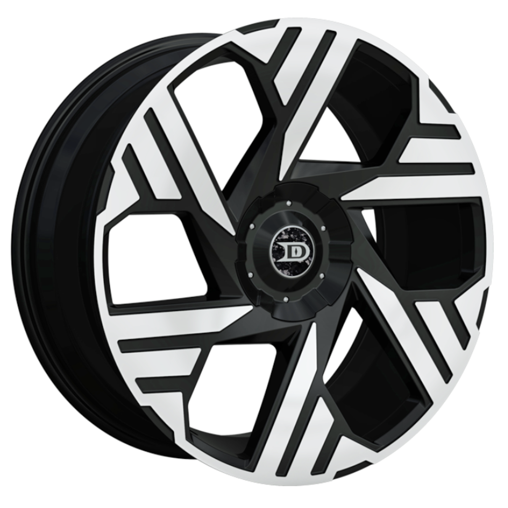 Drastic DS8 Black Machined Wheel