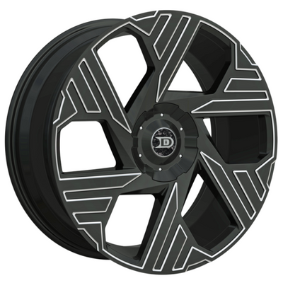 Drastic DS8 Black Milled Wheel