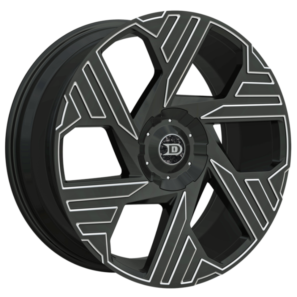 Drastic DS8 Black Milled Wheel