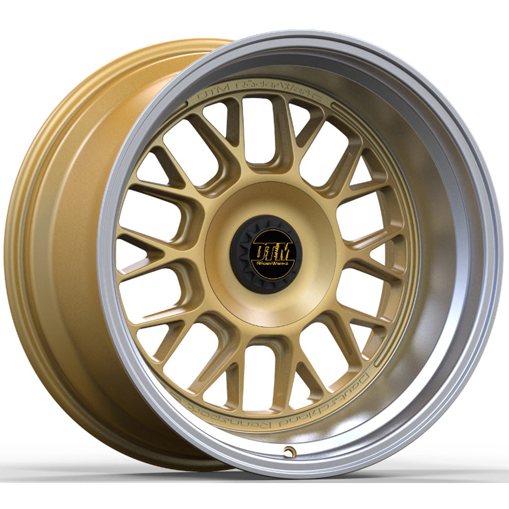 DTM DTM-WB10 Gold Machined Wheel