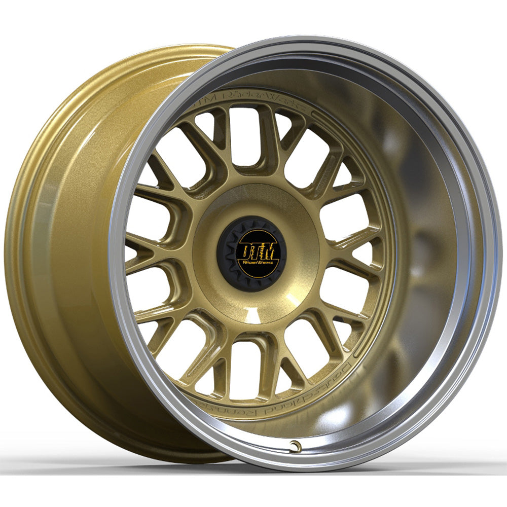 DTM DTM-WB10 Gold Machined Wheel