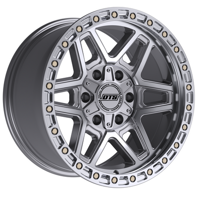 DTS 602MS Silver Machined Wheel