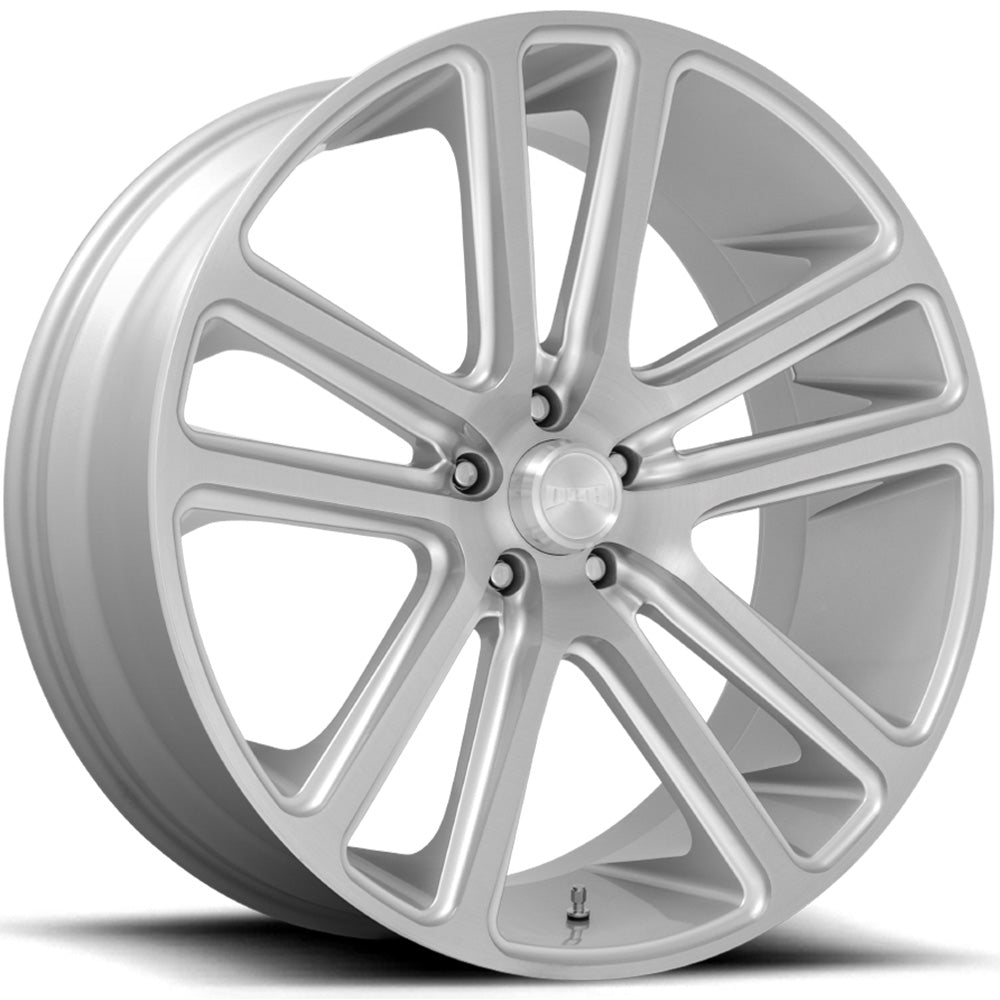 DUB Flex Gloss Silver Wheel