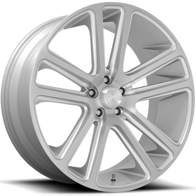 DUB Flex Gloss Silver Wheel
