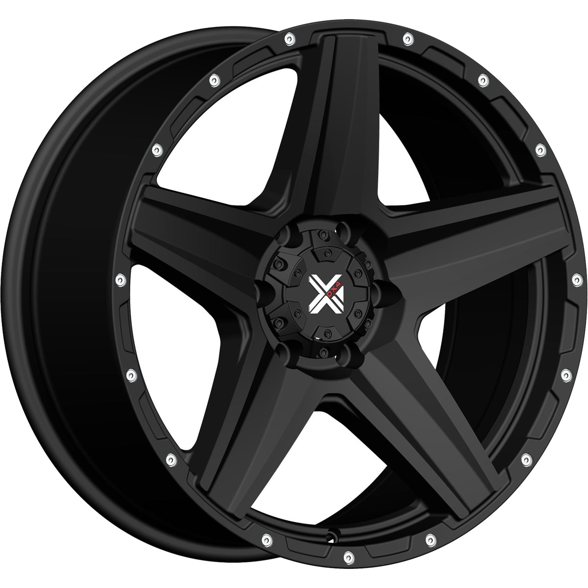 DX4 Deathstar Flat Black Wheel