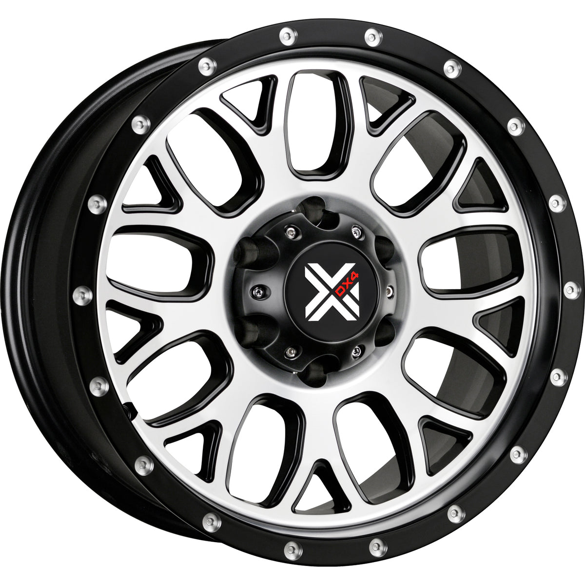 DX4 Gear Black Machined Wheel