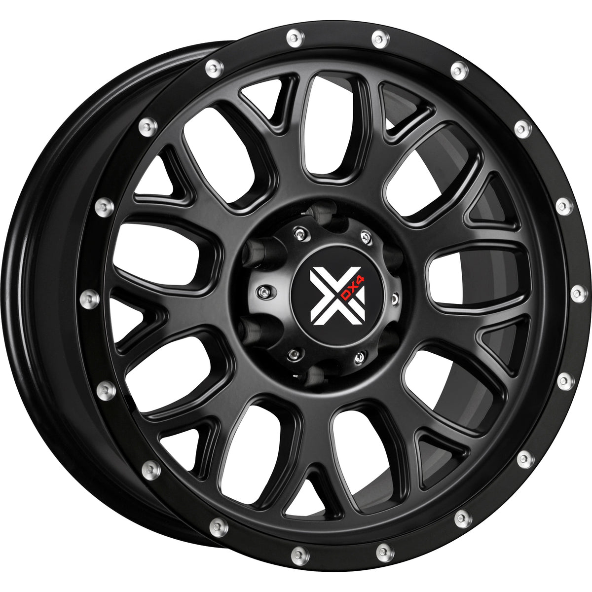 DX4 Gear Flat Black Wheel