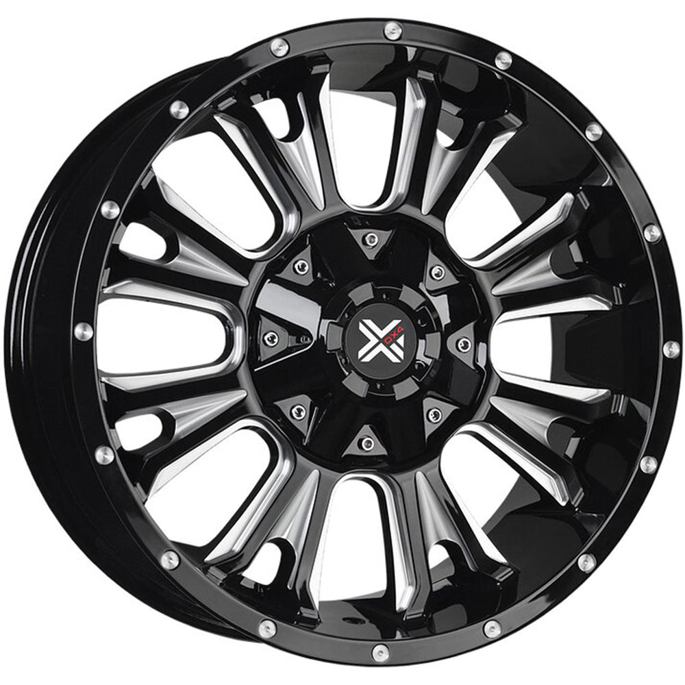 DX4 Renegade Black Milled Wheel