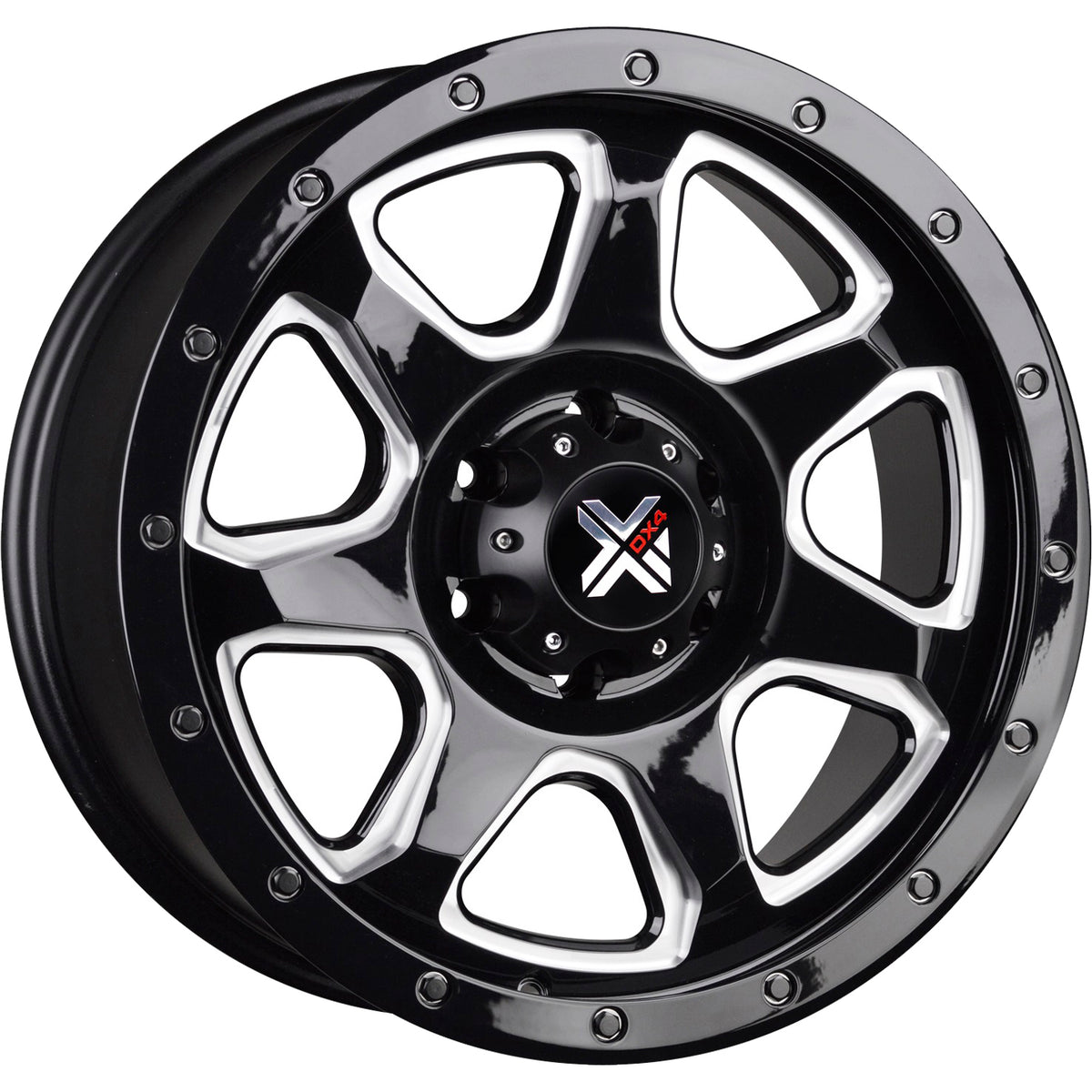 DX4 Storm Black Milled Wheel