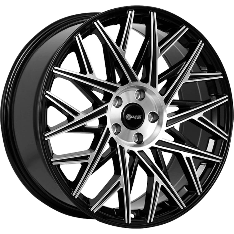 Eclipse 101 Black Machined Wheel
