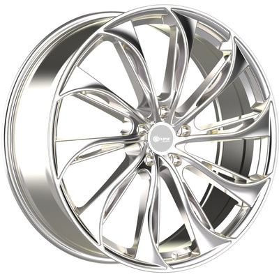 Eclipse 106 Chrome Wheel