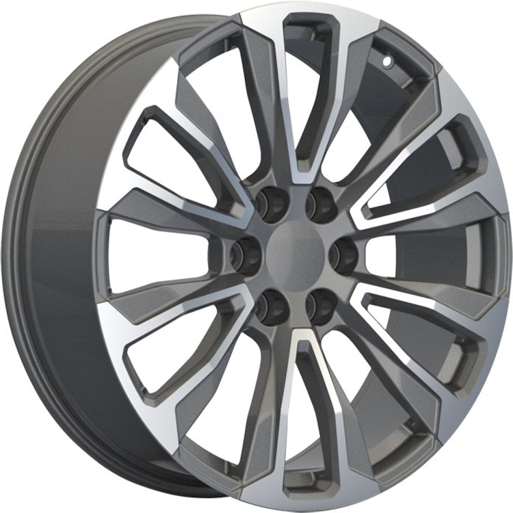 Eclipse Replica 204 Gunmetal Machined Wheel