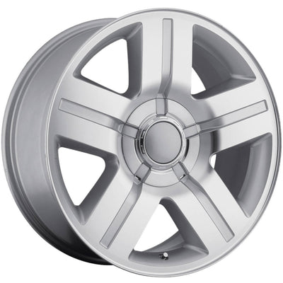 Eclipse Replica 258 Silver Machined Wheel