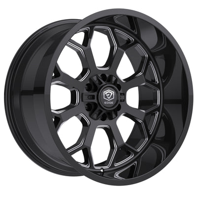 Edge Off Road 301 Black Milled Wheel