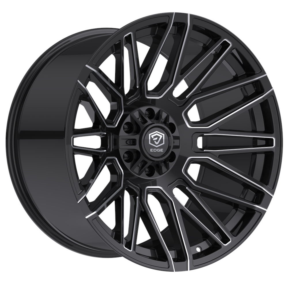 Edge Off Road 306 Black Milled Wheel