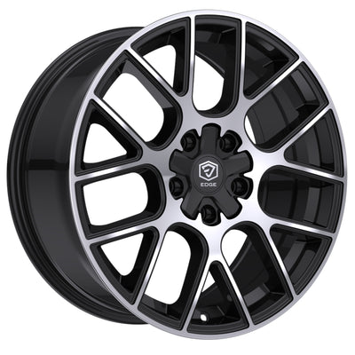 Edge Street 356 Black Machined Wheel