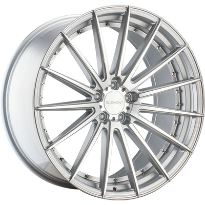 Element EL15 Silver Machined Wheel