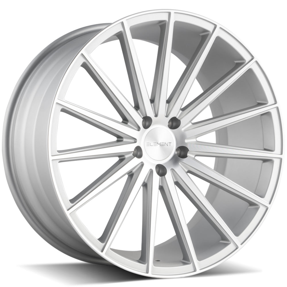 Element EL48 Silver Machined Wheel