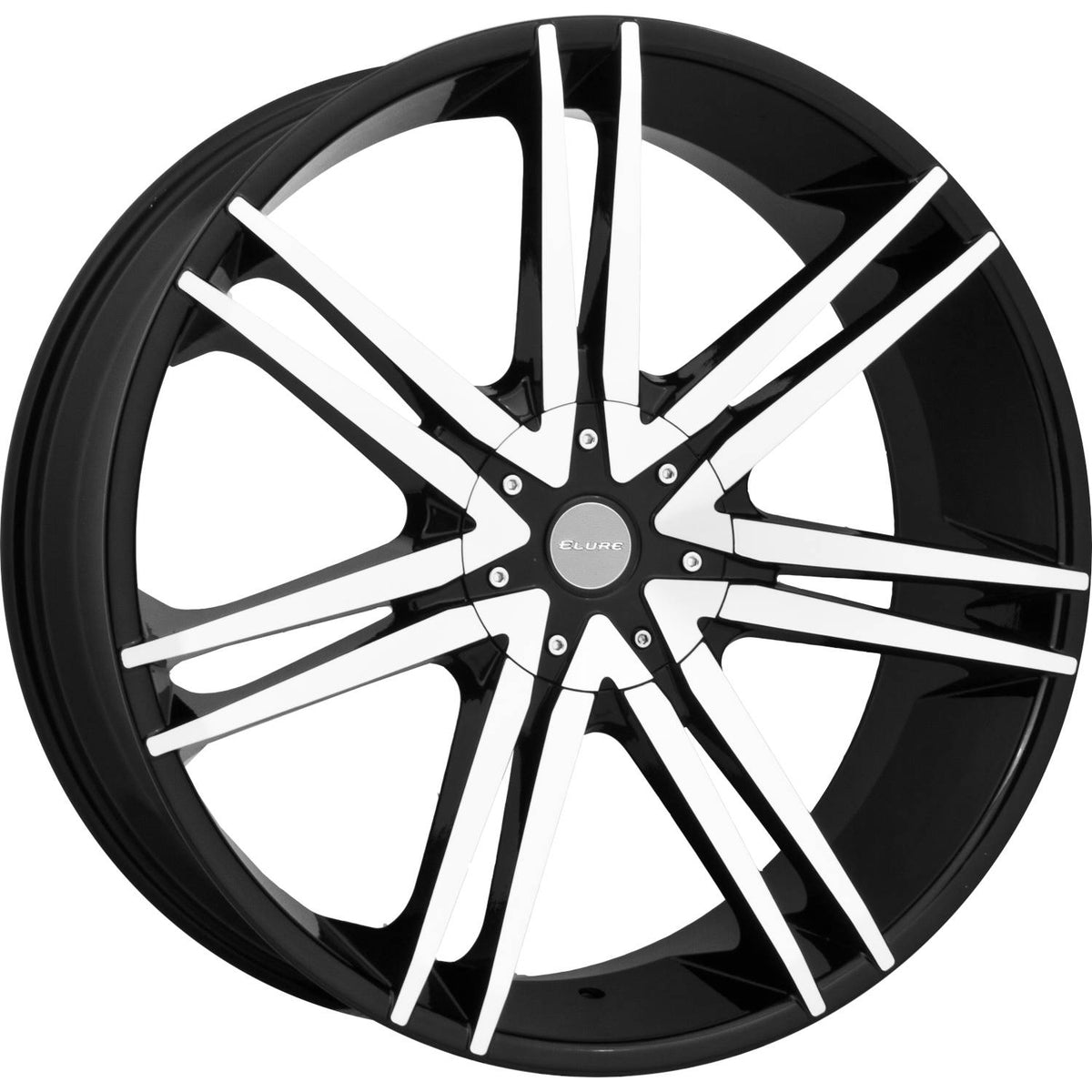 Elure 32 Black Machined Wheel