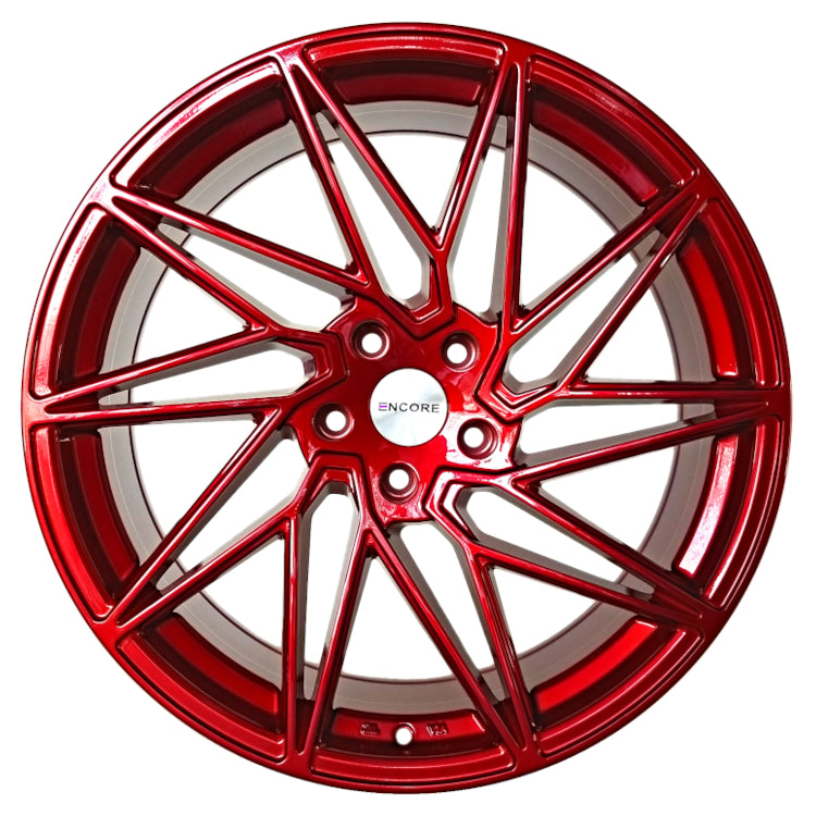 Encore Alloys ENC100 Candy Red Wheel