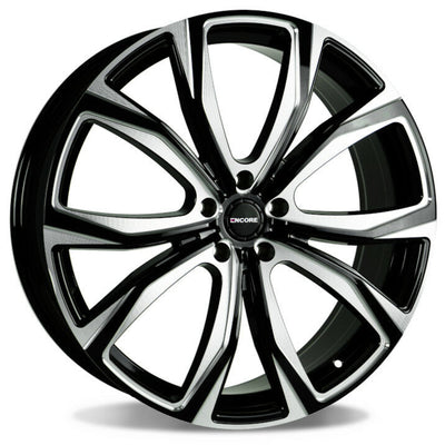 Encore Alloys ENC104 Black Milled Wheel