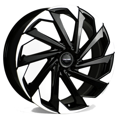 Encore Alloys ENC106 Black Wheel