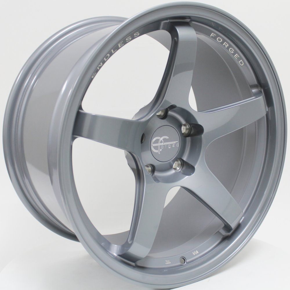 Endless Forged F01 Satin Silver Wheel