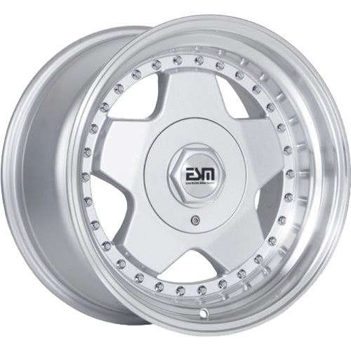 ESM ESM-009R Silver Machined Wheel