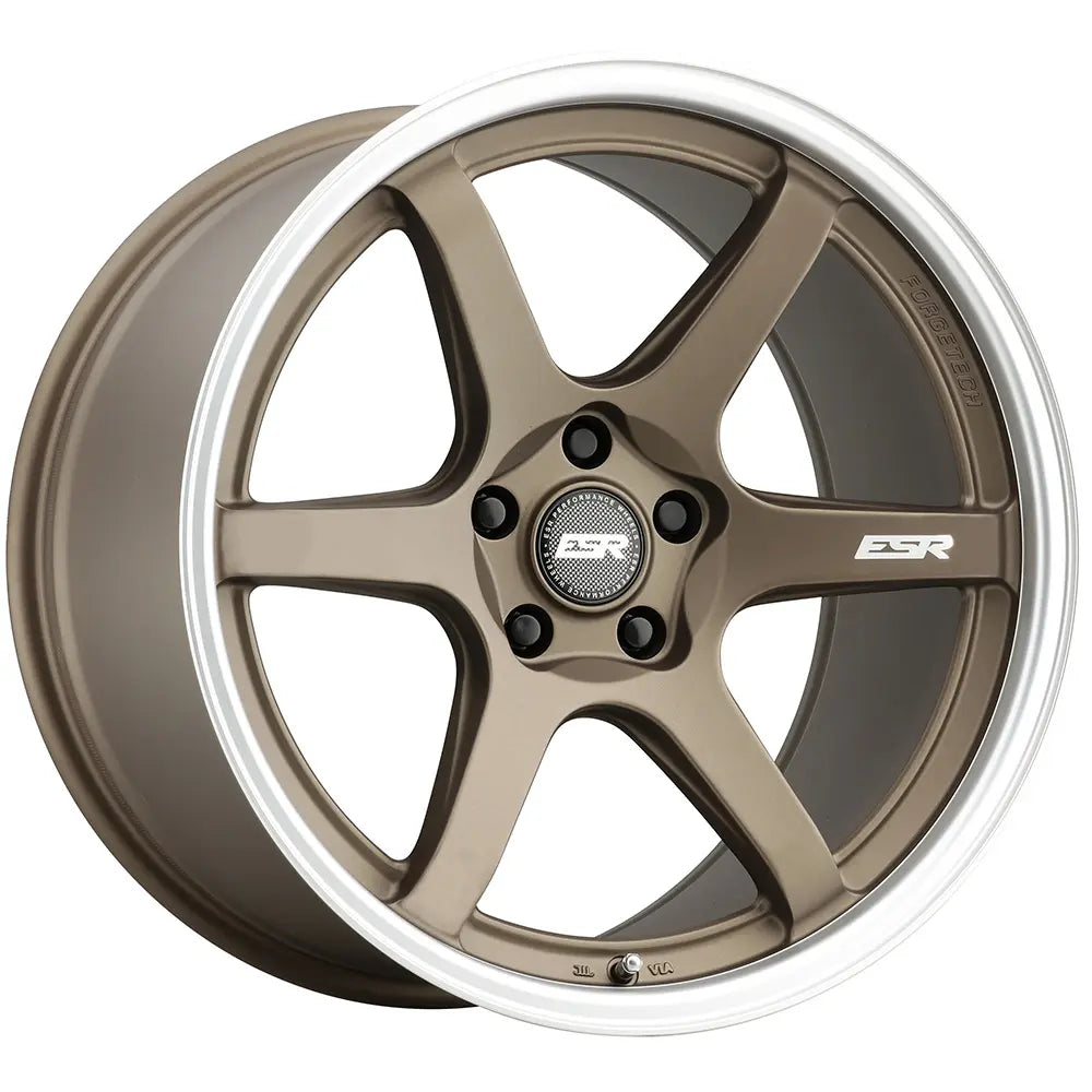 ESR AP6 18x10.5 -15mm Matte Bronze with Machined Outer Lip