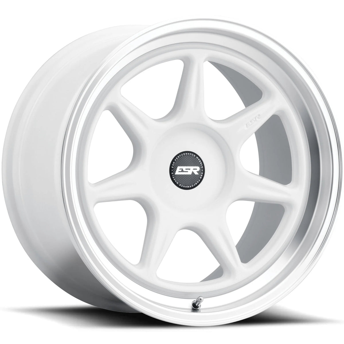 ESR CR7 White Machined Wheel