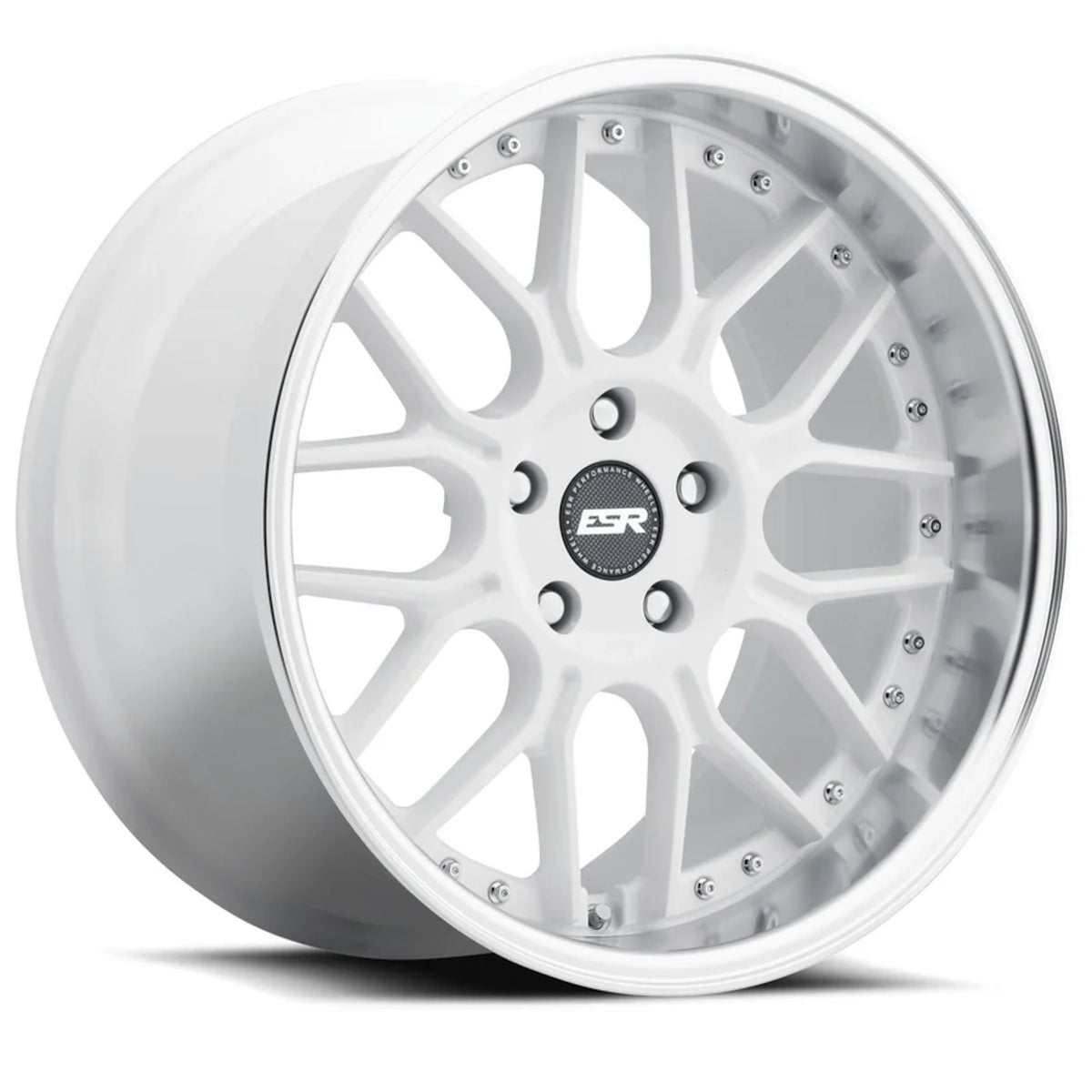 ESR CS18 White Machined Wheel