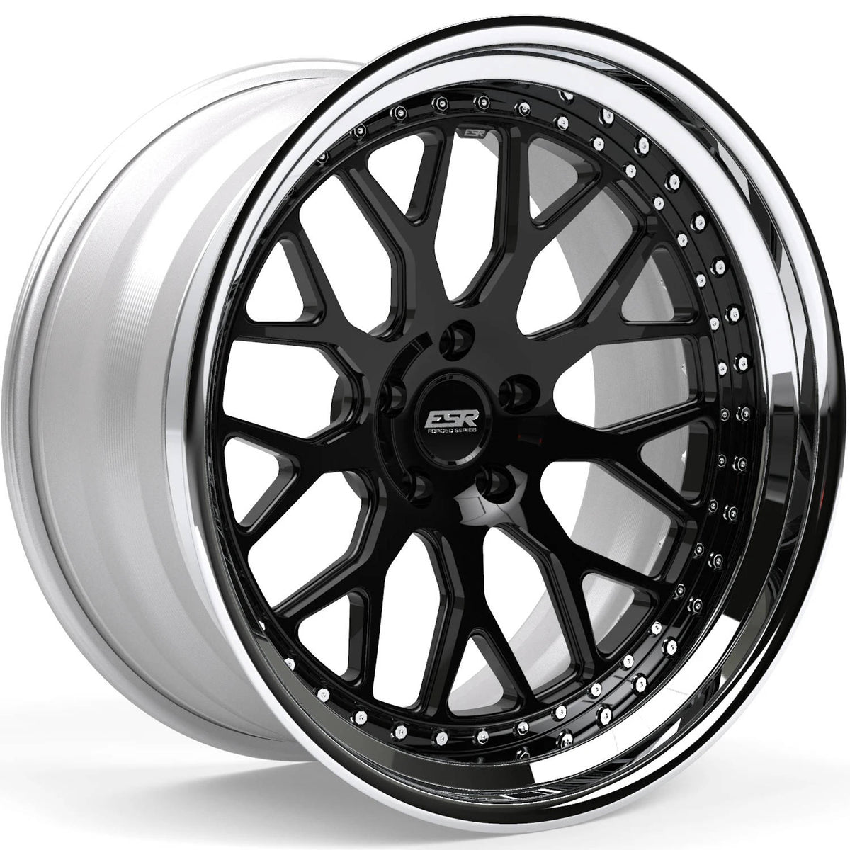 ESR Forged Classic ES1 Classic Gloss Black wheel